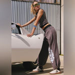 Free People Movement NWT Free People Logo Hot Shot Crossover Set In dark Shadow  Size: XL $98 MSRP No refunds or cancellations Photo 4