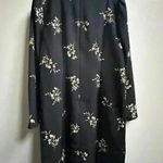 J.Crew NWOT | Floral 3/4 Sleeve Ruffle Neck Classy Shift Dress | Size 0 Photo 5