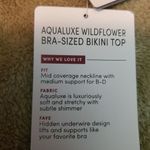 Athleta NWT  Aqualuxe Wildflower Bikini Swimsuit Photo 11