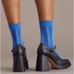 Anthropologie  Angel Alarcon Ankle-Strap Heels Sz. 38 Photo 1