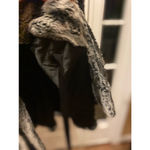 T Tahari Tahari faux fur snap closure shawl collar size L Photo 3