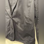 Eileen Fisher  Organic Cotton Poplin Shaped Blazer in Navy size XS Photo 8