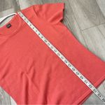 Saks 5th Avenue Saks Fifth Avenue Cashmere Shirt short sleeve womens Coral large knit minimalist Photo 5