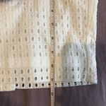 Ann Taylor White Eyelet Pencil Skirt Photo 9