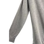 Matilda Jane  M gray ruffle hem sweatshirt hoodie casual neutral girly Photo 1