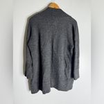 J.Crew  Snap Gray Wool Alpaca Blend‎ Open Cardigan Sweater CP Photo 1