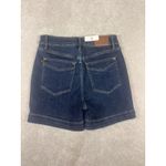 Judy Blue NWT Shorts High Rise Midi Length Dark Wash Medium Photo 2