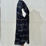 Holding Horses  Anthropologie Cody Shirt Dress XS Oversized Plaid Lyocell Photo 6