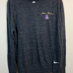 Nike Women’s Gray James Madison University Crewneck Sweatshirt Medium NWT Photo 0