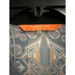 Clover Canyon  Swim Women’s Coverup Kimono Multi-color Abstract Tunic‎ Size L Photo 1