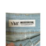 Ymi  Women Jeans WannaBettaButt High-Rise Cropped Stretch Denim Blue Sz. 3/26 NWT Photo 7