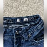 Miss Me Women'sβ Low Rise Straight Dark Wash Distressed Jeans Size 27 Photo 5