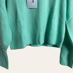 Hill House The Cropped Silvie Merino Wool Sweater in Ocean Wave Size S Photo 6