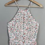 Abercrombie & Fitch Floral Dainty Mini Dress Women's Small White Cottage Boho Photo 5