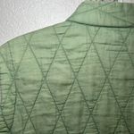 J.Jill  Quilted Diamond Stitch Vest Olive Green Women's Size XL outdoors gorpcore Photo 7