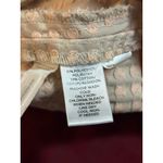 Ann Taylor  Loft Shorts Size 8 Tan Pink Polka Dot Marisa Style Mid Rise Polyester Photo 5