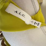 ALC Frank A.L.C. Gia Sleeveless Mini Dress in Cactus Yellow Green Mini‎  Size 4 Photo 4