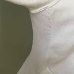 prAna Darby Jacket White One Button Swing Style Hooded Jacket Sweatshirt Sz M Photo 7