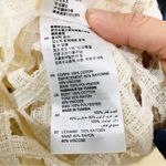 Sandro V-neck pattern lace top Photo 9