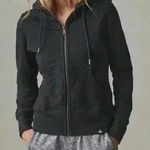 American Giant Black Full Zip Hoodie Sweatshirt Womens Medium Cotton Made in USA Photo 0