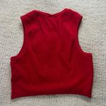 Tank Crop Top Red Photo 1