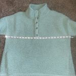American Eagle Aerie Women’s Mint Green Sherpa Long Sleeve Pullover Sz Small Photo 6