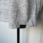 Koral Activewear Tuck tank top in heather grey neps size S small Photo 6