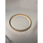 Vintage thin bangle bracelet gold toned quiet luxury chic summer Photo 1