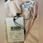 NWT Sau Lee Floral Cherry Mini Ruched Dress Pink Size 6 Photo 7