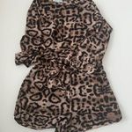 Charlie Jade M  Leopard print Romper Photo 0
