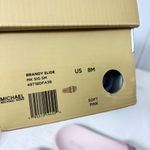 MICHAEL Michael Kors Brandy Pink and Silver Slide Size 8M Photo 3