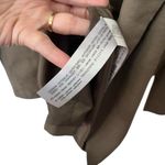 ZARA  Open Front Blazer Brown Women’s Size Small Relaxed Fit Lightweight Pockets Photo 9