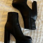 Forever 21 Black Heel Booties Photo 2