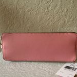 Kate Spade : Pink & Clear Sabine Medium Cosmetic Pouch- travel Photo 9