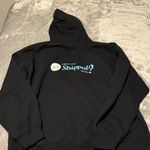 Perfectly Posh Black and Blue Graphic Hoodie Detox Body Mud Photo 1