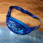 Disney World 50th Anniversary Blue Graphci Waist Bag Fanny pack adjustable Photo 0