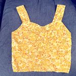 Monteau NWT floral crop top Photo 0