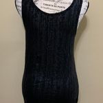 Mossimo Supply Co Mossimo Black Textured Faux Leather Large Tank Top Photo 1