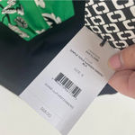 Diane Von Furstenberg NEW  Claire Skirt in Simple Toile Garden Green Black Size 6 Photo 6