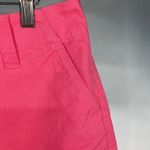 Talbots  Stretch Chino Shorts Flat Front 6" Inseam Womens 10 Pink Golf Summer‎ Photo 4