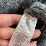 French Connection Size S Plush Oversized Mock Neck Sweater Gray Soft Mininalist Photo 5