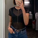 Aeropostale  Black Bralette Lace Photo 3