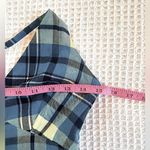 Love Shack Fancy Cottagecore prairie chic
Mini Dress blue & black plaid Size 4 NWT Photo 12