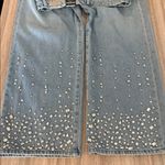 BLANK NYC New  The Franklin Ribcage Embellished Wide Leg Jeans Size 31 Photo 10