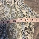 DOLAN BRAND FOR ANTHROPOLOGY MINT GREEN LACE TOP RUFFLED CAP SLEEVE SIZE LARGE Photo 10