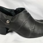 Pikolinos Black leather ankle boots with a round pointy toe and zipper closure. - EUR 37 Photo 1