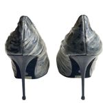 Jeffrey Campbell new ༄ Ikon Plastic Wrapped Pointy Toe Spike Stiletto Pumps ༄ 6M Photo 5