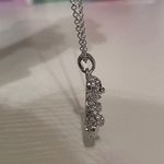 Silver Chain Necklace with Bear Pendant Photo 7