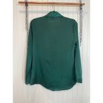 T Tahari  & Asos Green Long Sleeve Shirt & Black Flutter Top Office Bundle Size S Photo 4