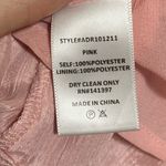 ASTR  The Label Blush Pink Satin Mini Dress With Puff Sleeves Size Medium Photo 7